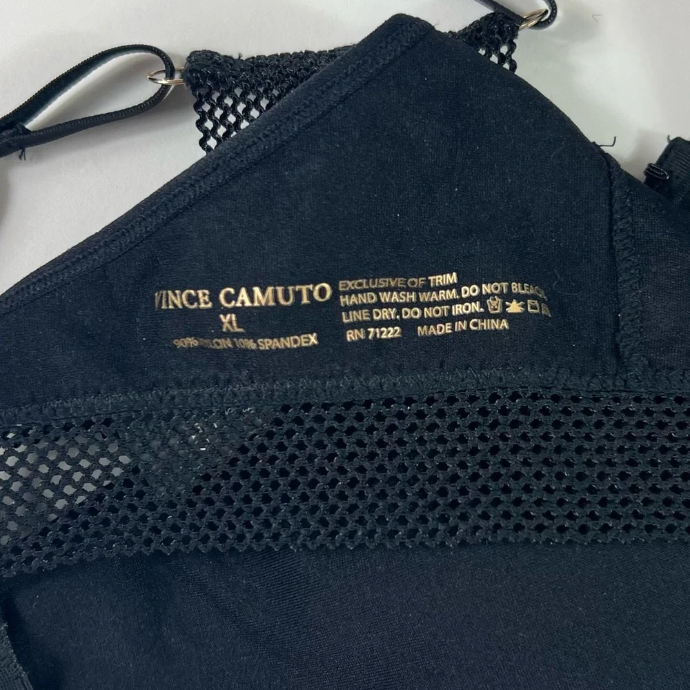 Vince Camuto Comfort Bra Black XL NWT